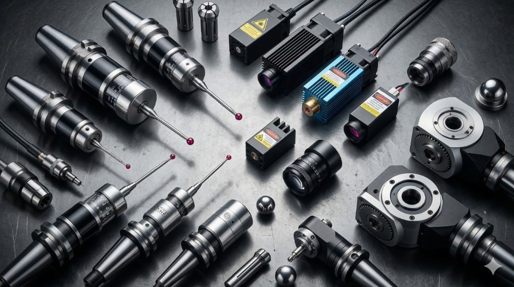 Складской стеллаж с техническими комплектующими и расходниками